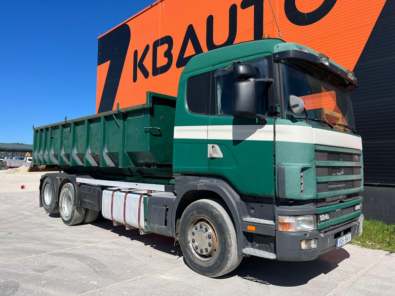 Scania R 124 400 6x2 MARREL AL 20 ton / L=5600 mm / BOX FOR SALE SEPARATELY - Kancalı yükleyici kamyon: fotoğraf 4 Scania R 124 400 6x2 MARREL AL 20 ton / L=5600 mm / BOX FOR SALE SEPARATELY - Kancalı yükleyici kamyon: fotoğraf 4