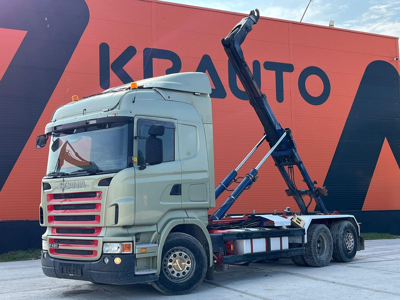 Scania R 420 6x2 PALFINGER T 20 ton / L=5450 mm / RETARDER - Kancalı yükleyici kamyon: fotoğraf 2 Scania R 420 6x2 PALFINGER T 20 ton / L=5450 mm / RETARDER - Kancalı yükleyici kamyon: fotoğraf 2