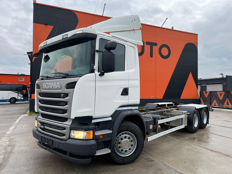 Scania R 450 6x4 CHASSIS L=8298 mm - Şasi kamyon: fotoğraf 2 Scania R 450 6x4 CHASSIS L=8298 mm - Şasi kamyon: fotoğraf 2