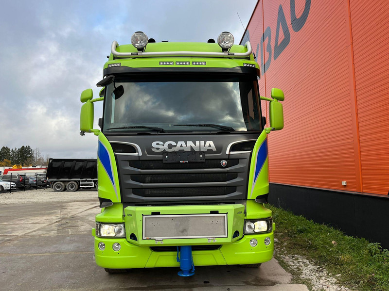 Scania R 520 8x2*6 EFFER 685/6S / WINCH / JIB CONNECTION / PLATFORM L=6423 mm - Sal/ Açık kasa kamyon, Vinçli kamyon: fotoğraf 3 Scania R 520 8x2*6 EFFER 685/6S / WINCH / JIB CONNECTION / PLATFORM L=6423 mm - Sal/ Açık kasa kamyon, Vinçli kamyon: fotoğraf 3