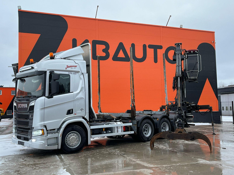Scania R 520 8x4*4 RETARDER - Tomruk kamyonu, Vinçli kamyon: fotoğraf 1 Scania R 520 8x4*4 RETARDER - Tomruk kamyonu, Vinçli kamyon: fotoğraf 1