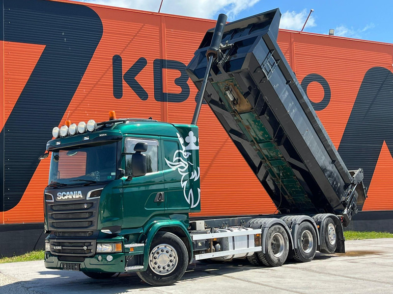 Scania R 580 8x4*4 RETARDER / BOX L=6092 mm - Damperli kamyon: fotoğraf 2 Scania R 580 8x4*4 RETARDER / BOX L=6092 mm - Damperli kamyon: fotoğraf 2