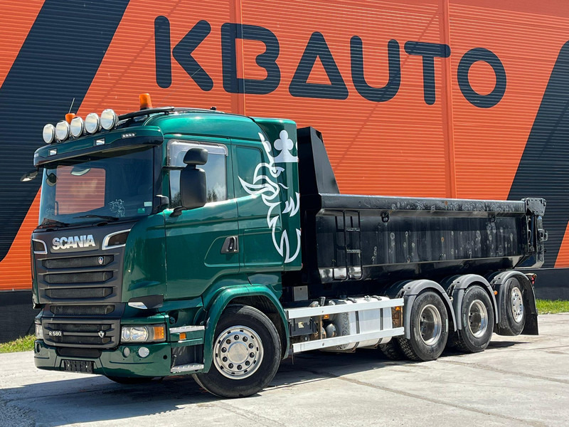 Scania R 580 8x4*4 RETARDER / BOX L=6092 mm - Damperli kamyon: fotoğraf 1 Scania R 580 8x4*4 RETARDER / BOX L=6092 mm - Damperli kamyon: fotoğraf 1