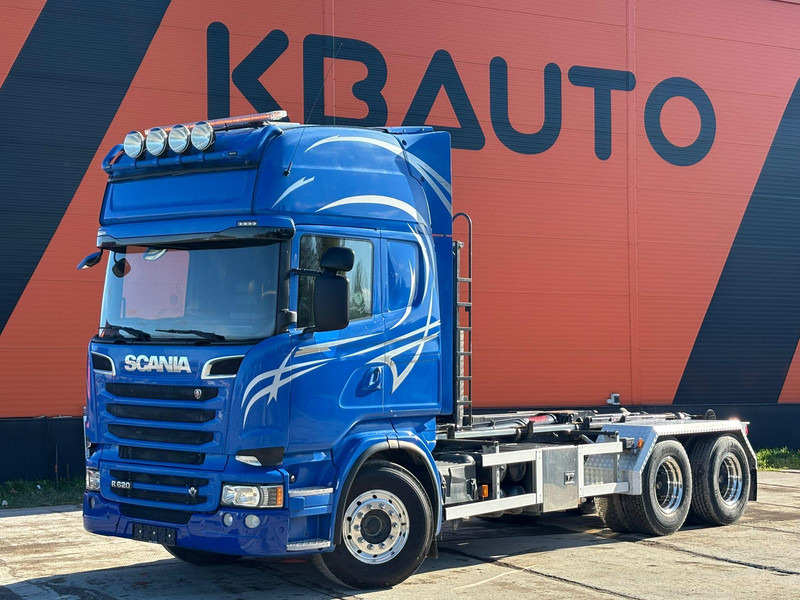 Scania R 620 6x4 MULTILIFT 20 ton / L=5400 mm / RETARDER - Kancalı yükleyici kamyon: fotoğraf 1 Scania R 620 6x4 MULTILIFT 20 ton / L=5400 mm / RETARDER - Kancalı yükleyici kamyon: fotoğraf 1