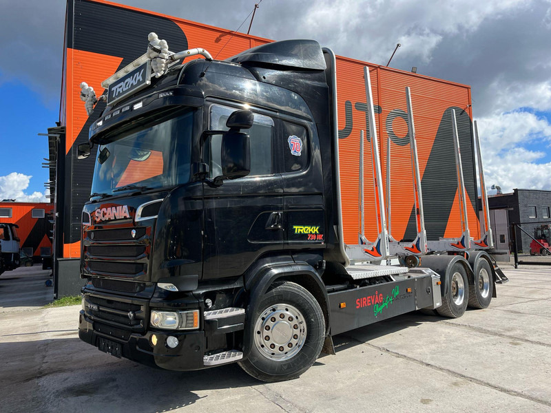 Scania R 730 6x4 RETARDER - Tomruk kamyonu, Vinçli kamyon: fotoğraf 2 Scania R 730 6x4 RETARDER - Tomruk kamyonu, Vinçli kamyon: fotoğraf 2