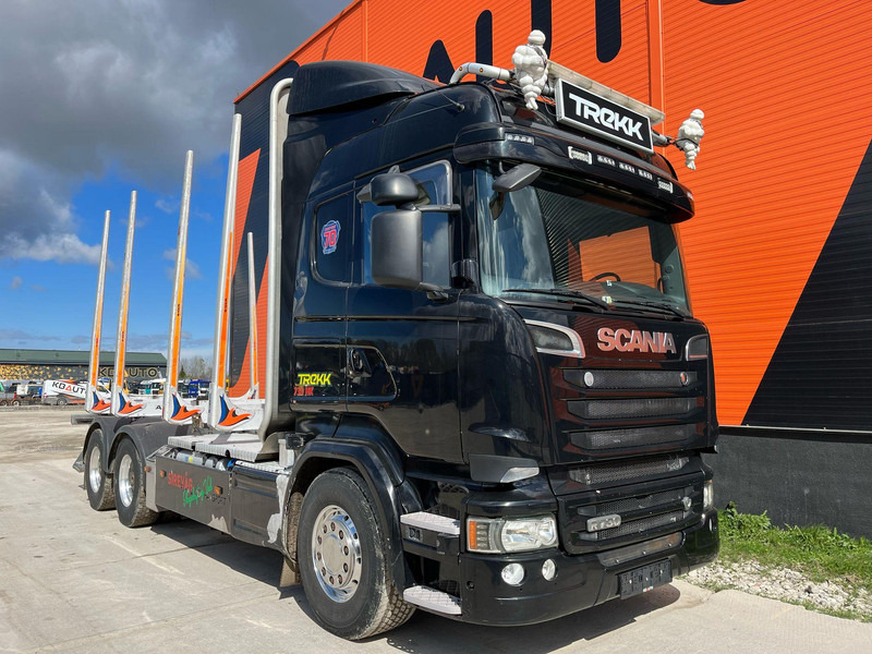 Scania R 730 6x4 RETARDER - Tomruk kamyonu, Vinçli kamyon: fotoğraf 4 Scania R 730 6x4 RETARDER - Tomruk kamyonu, Vinçli kamyon: fotoğraf 4
