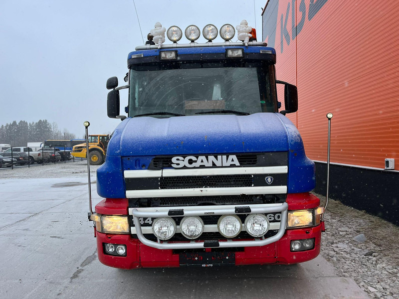 Scania T 144 460 6x2 V8 TORPEDO / FULL STEEL / DRUM BRAKES / BIG AXLE / BOX L=4701 mm - Damperli kamyon: fotoğraf 3 Scania T 144 460 6x2 V8 TORPEDO / FULL STEEL / DRUM BRAKES / BIG AXLE / BOX L=4701 mm - Damperli kamyon: fotoğraf 3