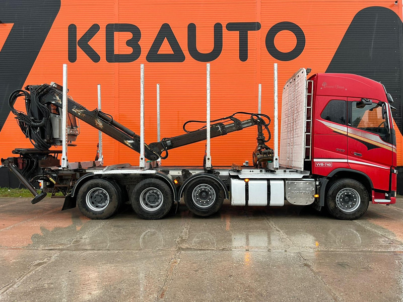 Volvo FH 16 600 8x4/4 FRESH TÜV - Tomruk kamyonu, Vinçli kamyon: fotoğraf 5 Volvo FH 16 600 8x4/4 FRESH TÜV - Tomruk kamyonu, Vinçli kamyon: fotoğraf 5