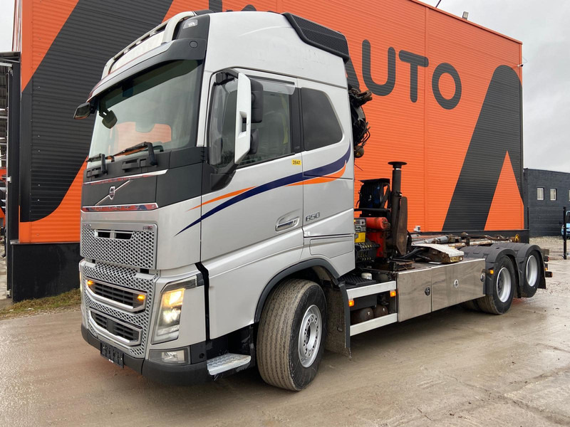 Volvo FH 16 650 6x2 PK 18502 / PALFINGER T 20 ton / RETARDER - Kancalı yükleyici kamyon, Vinçli kamyon: fotoğraf 2 Volvo FH 16 650 6x2 PK 18502 / PALFINGER T 20 ton / RETARDER - Kancalı yükleyici kamyon, Vinçli kamyon: fotoğraf 2