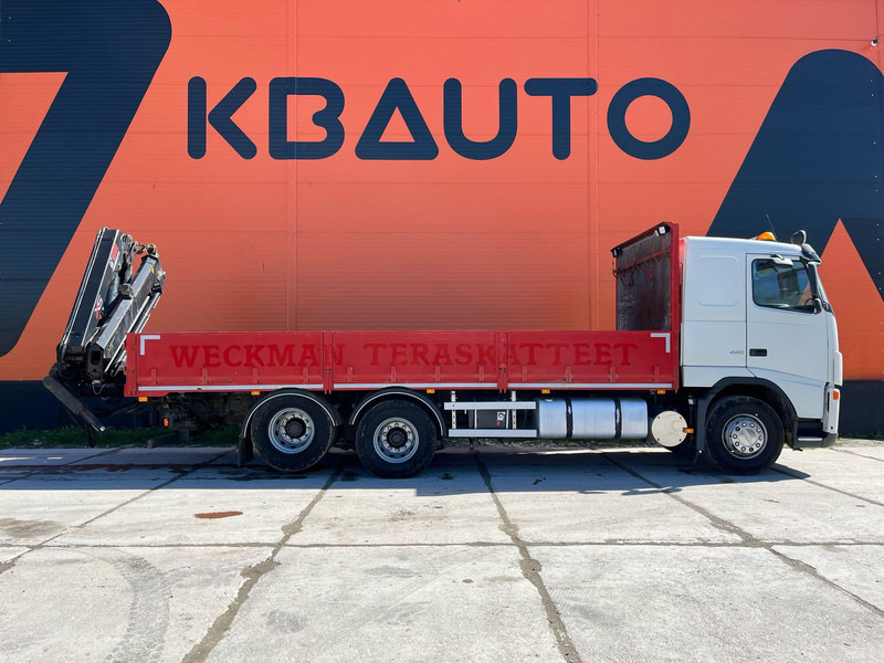 Volvo FH 440 6x2 HIAAB 144E-3 / PLATFORM L=7061 mm - Sal/ Açık kasa kamyon, Vinçli kamyon: fotoğraf 5 Volvo FH 440 6x2 HIAAB 144E-3 / PLATFORM L=7061 mm - Sal/ Açık kasa kamyon, Vinçli kamyon: fotoğraf 5