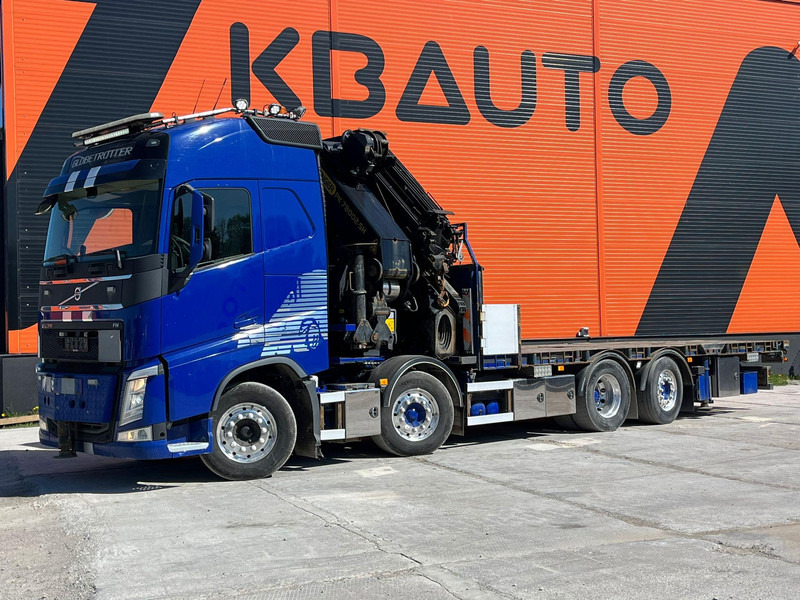 Volvo FH 460 8x2*6 PK78002 + JIB + WINCH / PLATFORM L=7190 mm - Sal/ Açık kasa kamyon, Vinçli kamyon: fotoğraf 2 Volvo FH 460 8x2*6 PK78002 + JIB + WINCH / PLATFORM L=7190 mm - Sal/ Açık kasa kamyon, Vinçli kamyon: fotoğraf 2