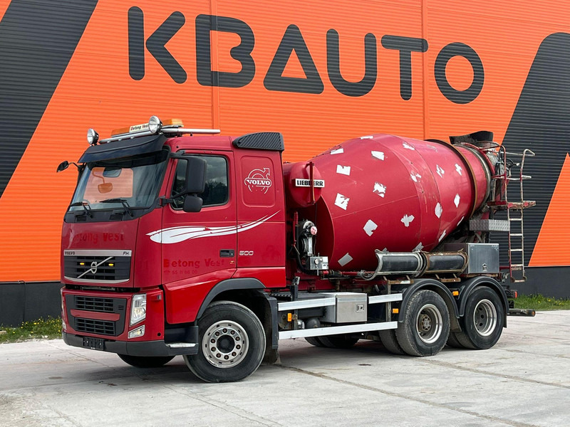 Volvo FH 500 6x2 LIEBHERR 7 m3 / CHUTE 9 m / RETARDER / BIG AXLE - Transmikser: fotoğraf 1 Volvo FH 500 6x2 LIEBHERR 7 m3 / CHUTE 9 m / RETARDER / BIG AXLE - Transmikser: fotoğraf 1