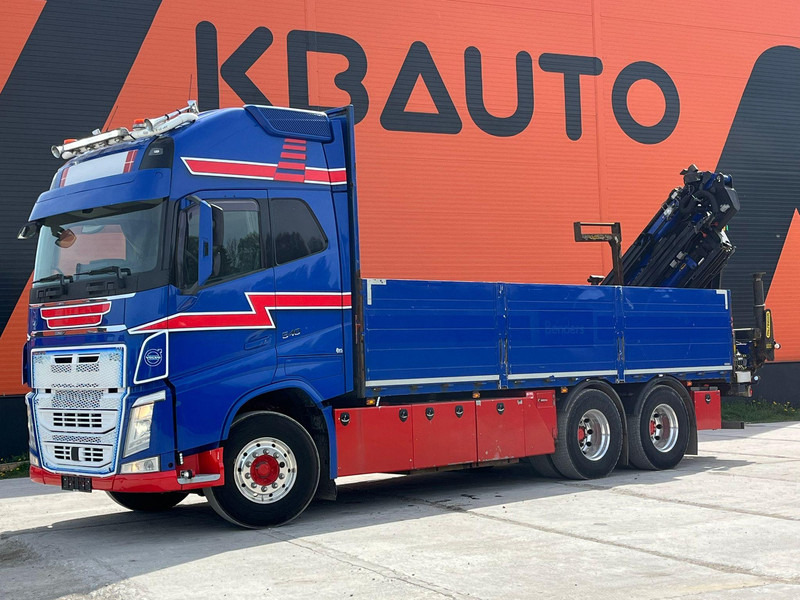 Volvo FH 540 6x4 PK26002 + JIB / PLATFORM L=6424 mm - Sal/ Açık kasa kamyon, Vinçli kamyon: fotoğraf 2 Volvo FH 540 6x4 PK26002 + JIB / PLATFORM L=6424 mm - Sal/ Açık kasa kamyon, Vinçli kamyon: fotoğraf 2