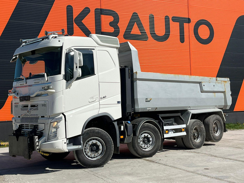 Volvo FH 540 8x4 RETARDER / TANDEM AXLE LIFT / BIG AXLES / BOX L=5704 mm - Damperli kamyon: fotoğraf 1 Volvo FH 540 8x4 RETARDER / TANDEM AXLE LIFT / BIG AXLES / BOX L=5704 mm - Damperli kamyon: fotoğraf 1