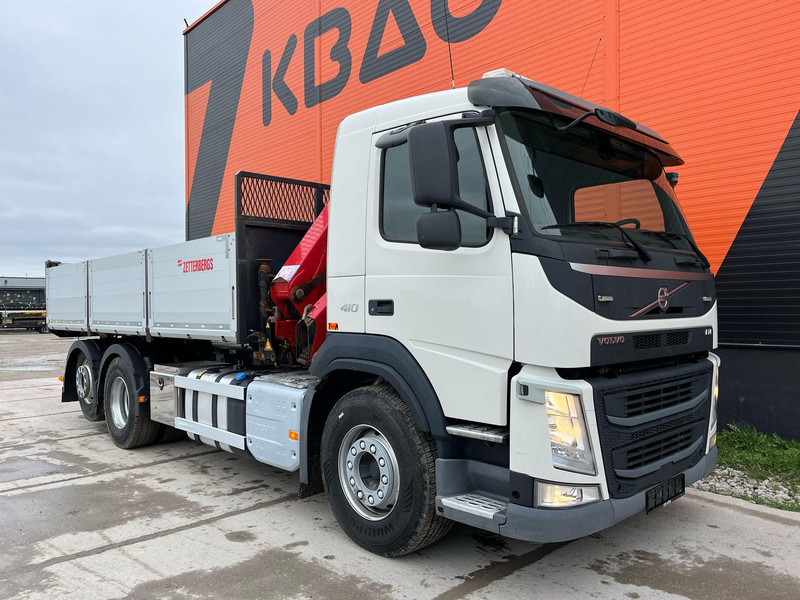 Volvo FM 410 6x2*4 HMF 1120-K4 / TIPPER BOX L=5573 mm - Damperli kamyon, Vinçli kamyon: fotoğraf 4 Volvo FM 410 6x2*4 HMF 1120-K4 / TIPPER BOX L=5573 mm - Damperli kamyon, Vinçli kamyon: fotoğraf 4