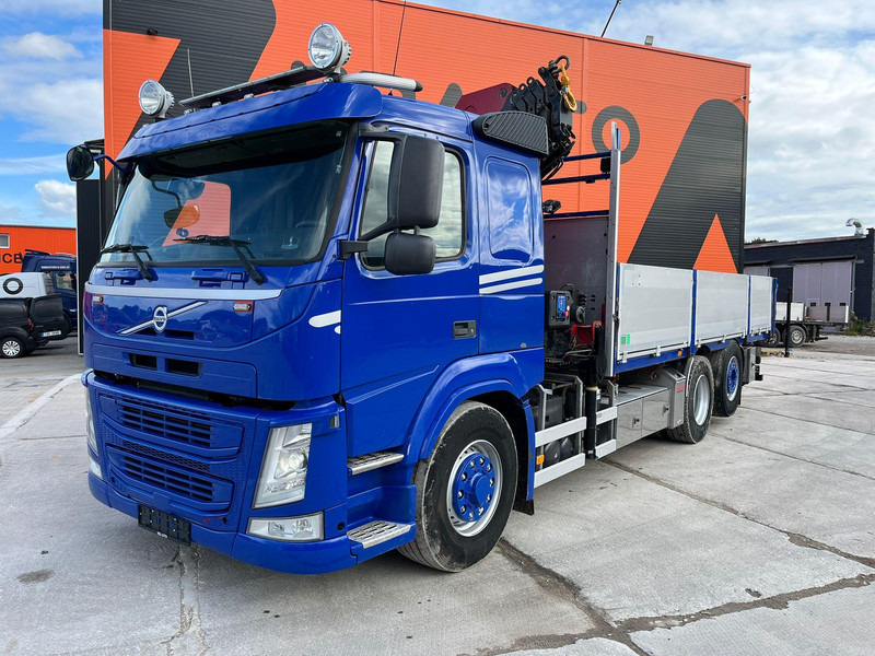 Volvo FM 450 6x4*4 HYDRODRIVE HMF 1820-K5 / 1267 PTO HOURS / PLATFORM L=6240-7240 mm EXTENDABLE - Sal/ Açık kasa kamyon, Vinçli kamyon: fotoğraf 2 Volvo FM 450 6x4*4 HYDRODRIVE HMF 1820-K5 / 1267 PTO HOURS / PLATFORM L=6240-7240 mm EXTENDABLE - Sal/ Açık kasa kamyon, Vinçli kamyon: fotoğraf 2