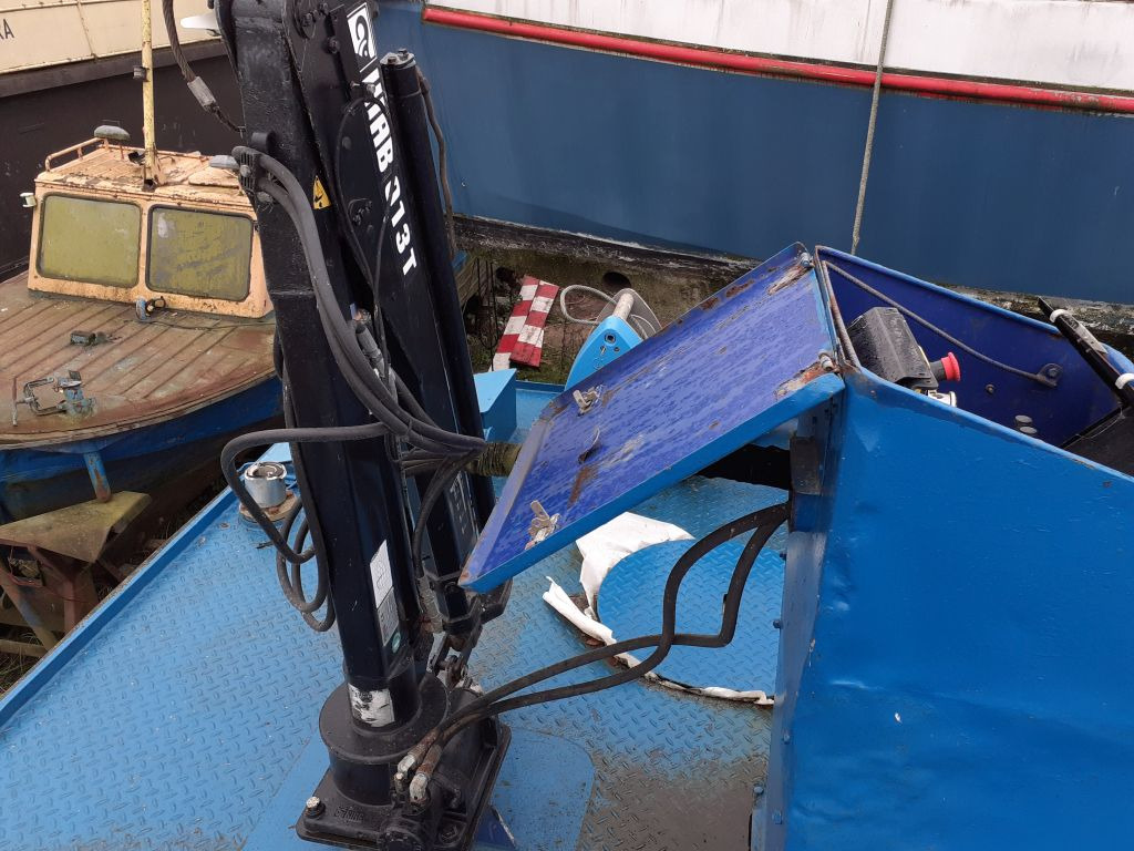 Amfibi ekskavatör Łódź robocza / pchacz na wody śródlądowe i porty morskie: fotoğraf 9