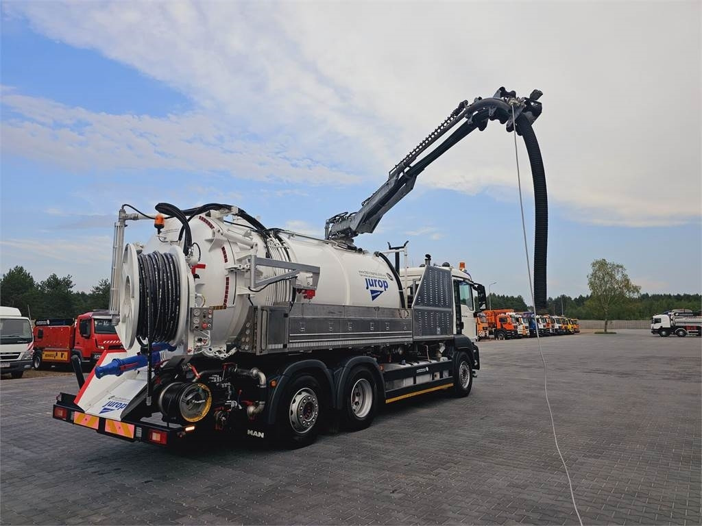 Atık toplama taşıt/ Özel amaçlı taşıt MAN JUROP VJC9 / 5 2010 WUKO for collecting liquid was: fotoğraf 27