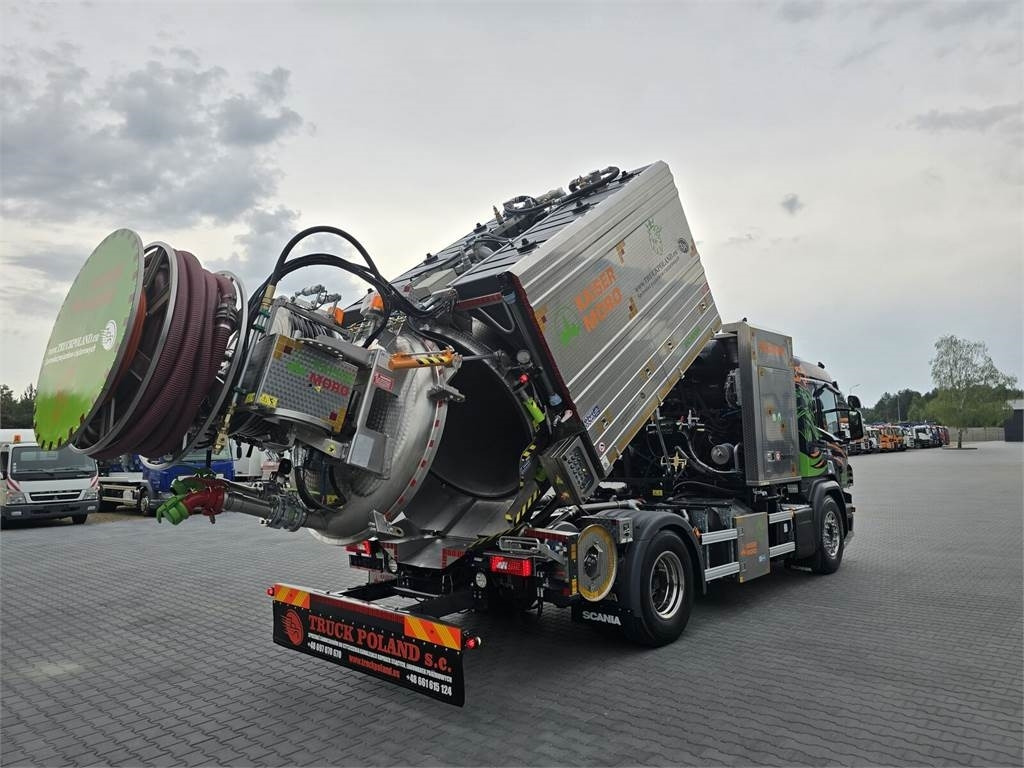 Scania MORO KAISER WUKO COMBI HOT WATER FOR CLEANING SEWE - Atık toplama taşıt/ Özel amaçlı taşıt: fotoğraf 1 Scania MORO KAISER WUKO COMBI HOT WATER FOR CLEANING SEWE - Atık toplama taşıt/ Özel amaçlı taşıt: fotoğraf 1