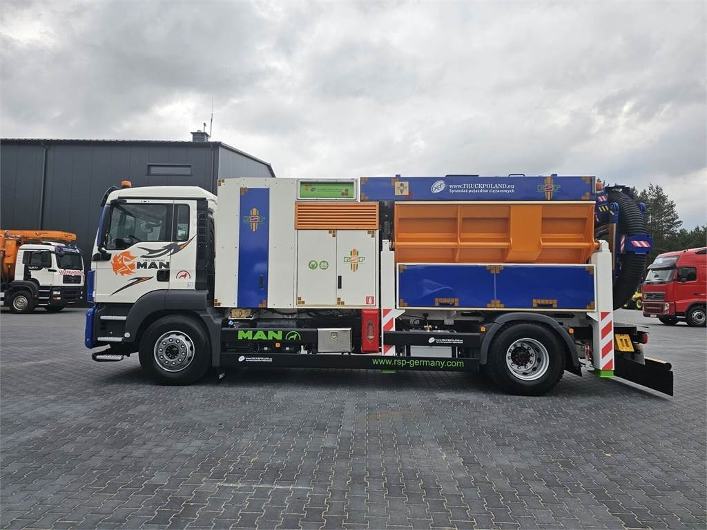 MAN RSP ESE 18/4-KM Saugbagger vacuum cleaner excavato - Vidanjör: fotoğraf 4 MAN RSP ESE 18/4-KM Saugbagger vacuum cleaner excavato - Vidanjör: fotoğraf 4