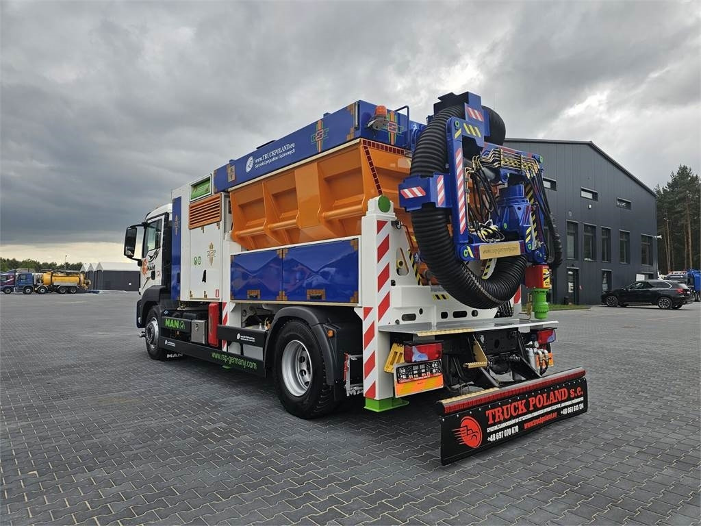 MAN RSP ESE 18/4-KM Saugbagger vacuum cleaner excavato - Vidanjör: fotoğraf 5 MAN RSP ESE 18/4-KM Saugbagger vacuum cleaner excavato - Vidanjör: fotoğraf 5
