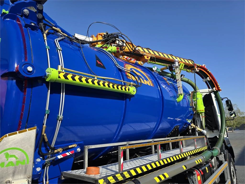 Vidanjör MAN TGM 4x4 GAMON PW8 for collecting liquid waste sepa: fotoğraf 23