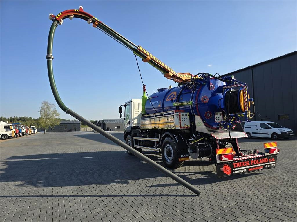 Vidanjör MAN TGM 4x4 GAMON PW8 for collecting liquid waste sepa: fotoğraf 34