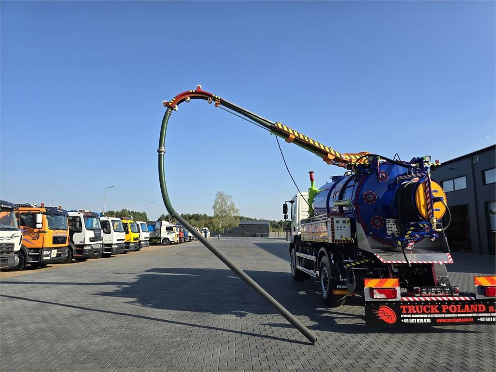 Vidanjör MAN TGM 4x4 GAMON PW8 for collecting liquid waste sepa: fotoğraf 33