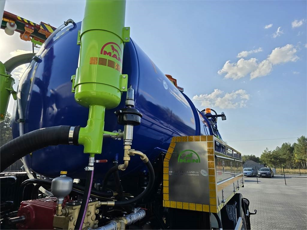 Vidanjör MAN TGM 4x4 GAMON PW8 for collecting liquid waste sepa: fotoğraf 13