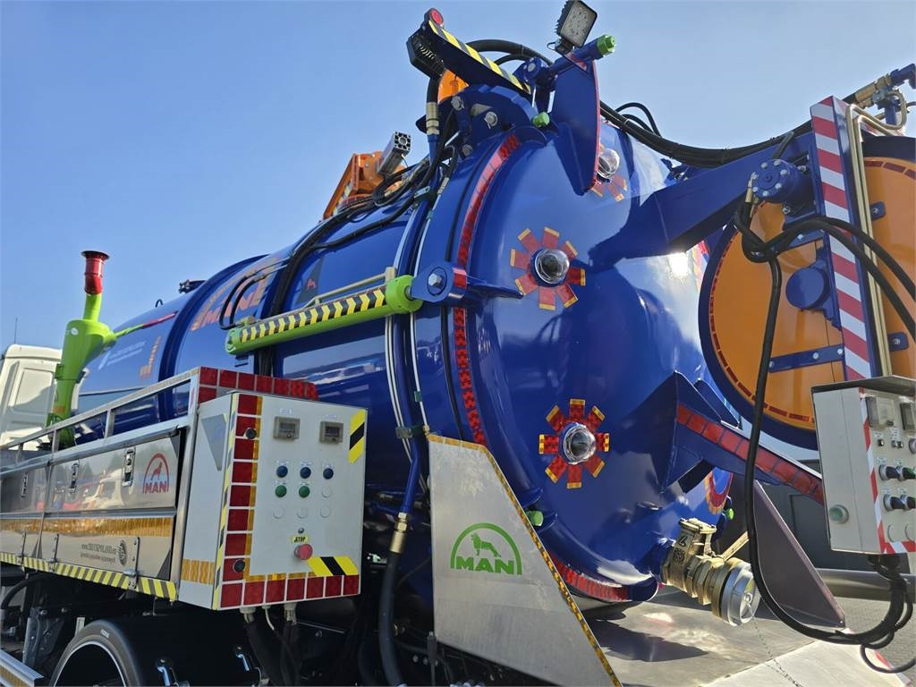 Vidanjör MAN TGM 4x4 GAMON PW8 for collecting liquid waste sepa: fotoğraf 19