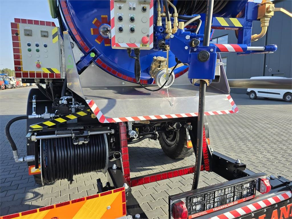 Vidanjör MAN TGM 4x4 GAMON PW8 for collecting liquid waste sepa: fotoğraf 20