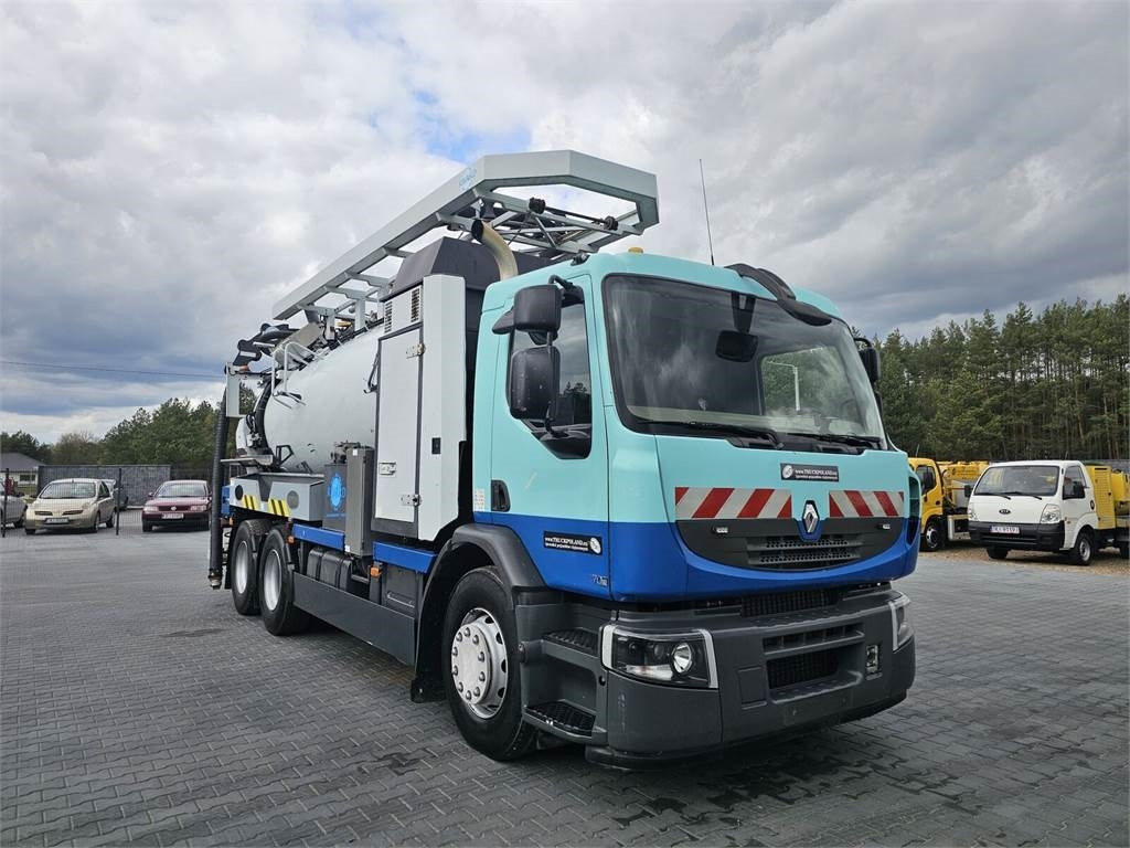 Renault 6x4 WUKO RIVARD RECYTLING for collecting liquid wa - Vidanjör: fotoğraf 1 Renault 6x4 WUKO RIVARD RECYTLING for collecting liquid wa - Vidanjör: fotoğraf 1