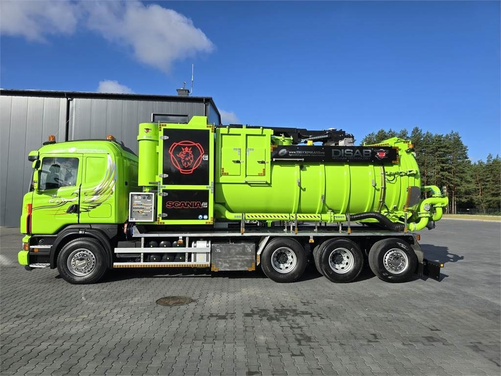 Scania Disab Centurion P210/9 Suction-blowing vacuum load - Vidanjör: fotoğraf 4 Scania Disab Centurion P210/9 Suction-blowing vacuum load - Vidanjör: fotoğraf 4