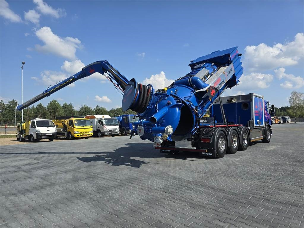 Scania KAISER EUR-MARK PL 8 Vacuum suction-blowing loader - Vidanjör: fotoğraf 1 Scania KAISER EUR-MARK PL 8 Vacuum suction-blowing loader - Vidanjör: fotoğraf 1