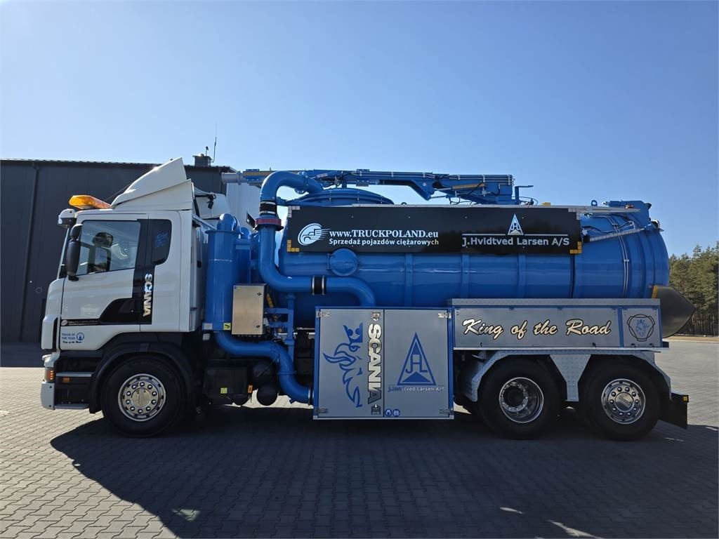 Scania Larsen FlexVac 311 Vacuum suction loader - Ekskavatör: fotoğraf 4 Scania Larsen FlexVac 311 Vacuum suction loader - Ekskavatör: fotoğraf 4