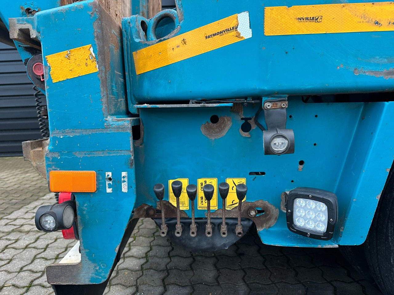 Faymonville 5 achs tieflader / Hydr. Verbreiterung HAUM-V - Alçak çerçeveli platform dorse: fotoğraf 5 Faymonville 5 achs tieflader / Hydr. Verbreiterung HAUM-V - Alçak çerçeveli platform dorse: fotoğraf 5