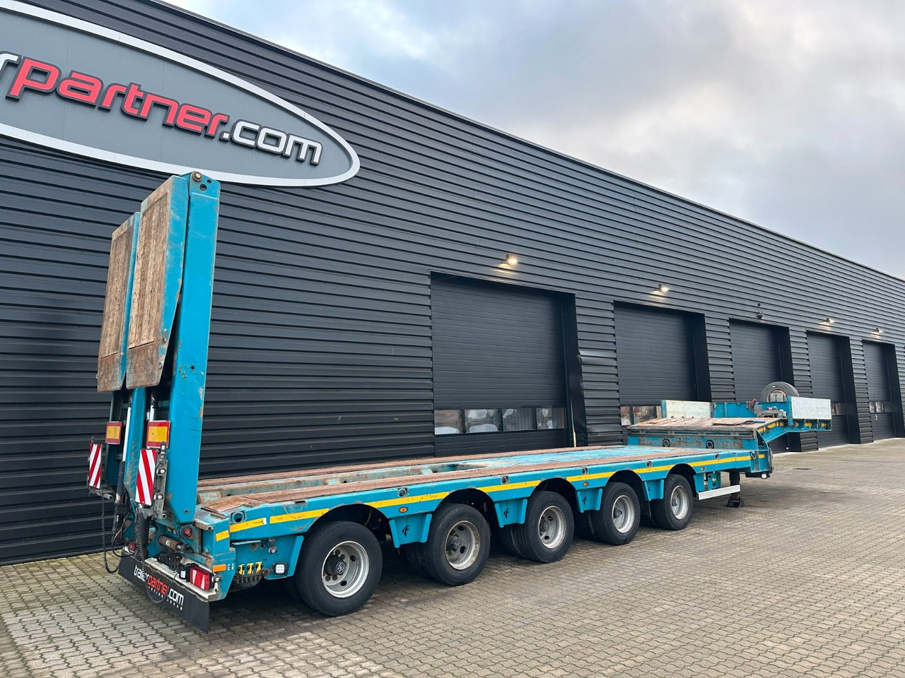 Faymonville 5 achs tieflader / Hydr. Verbreiterung HAUM-V - Alçak çerçeveli platform dorse: fotoğraf 2 Faymonville 5 achs tieflader / Hydr. Verbreiterung HAUM-V - Alçak çerçeveli platform dorse: fotoğraf 2