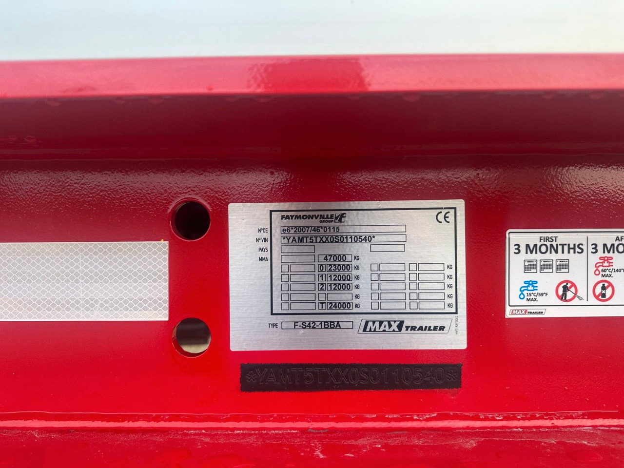 Faymonville MAX510 2 cahs tiefbett / ausziehbar - Alçak çerçeveli platform dorse: fotoğraf 3 Faymonville MAX510 2 cahs tiefbett / ausziehbar - Alçak çerçeveli platform dorse: fotoğraf 3