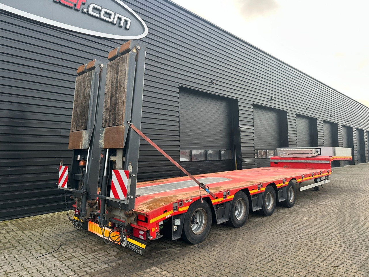 Goldhofer Stepstar 4 achs tieflader / Ausziehbar - Alçak çerçeveli platform dorse: fotoğraf 2 Goldhofer Stepstar 4 achs tieflader / Ausziehbar - Alçak çerçeveli platform dorse: fotoğraf 2