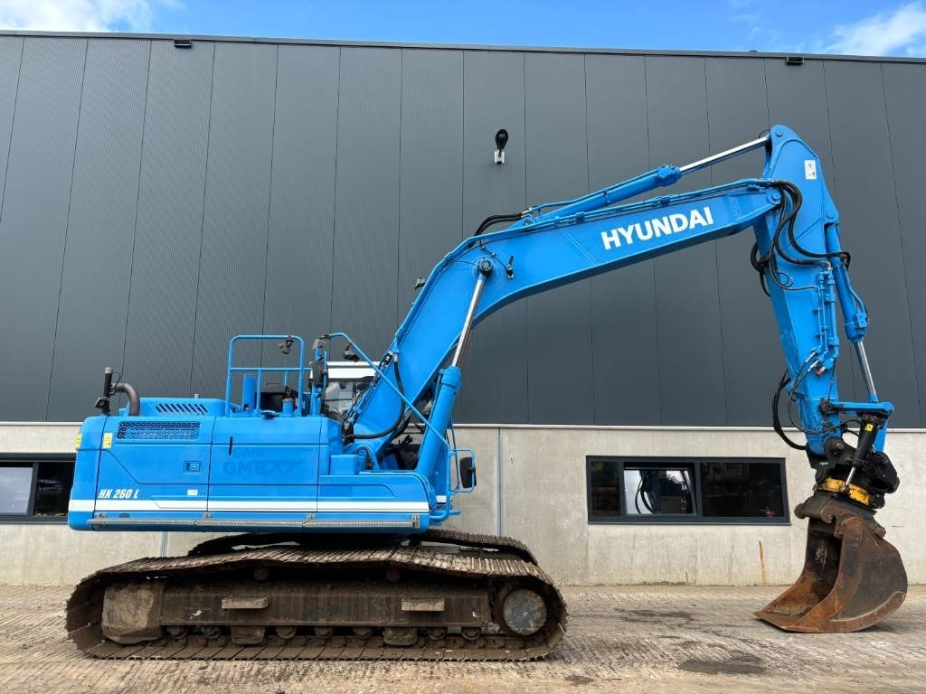 Paletli ekskavatör Hyundai HX260L -- Engcon tiltrotator -- Like NEW: fotoğraf 7