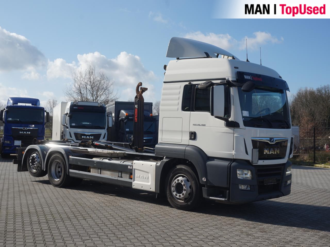 Damperli kamyon MAN TGS 26.460 6X2-4 BL Abroll Kipper: fotoğraf 9