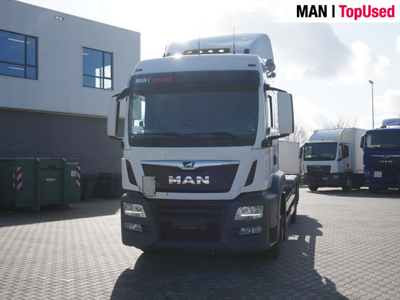 Damperli kamyon MAN TGS 26.460 6X2-4 BL Abroll Kipper: fotoğraf 13