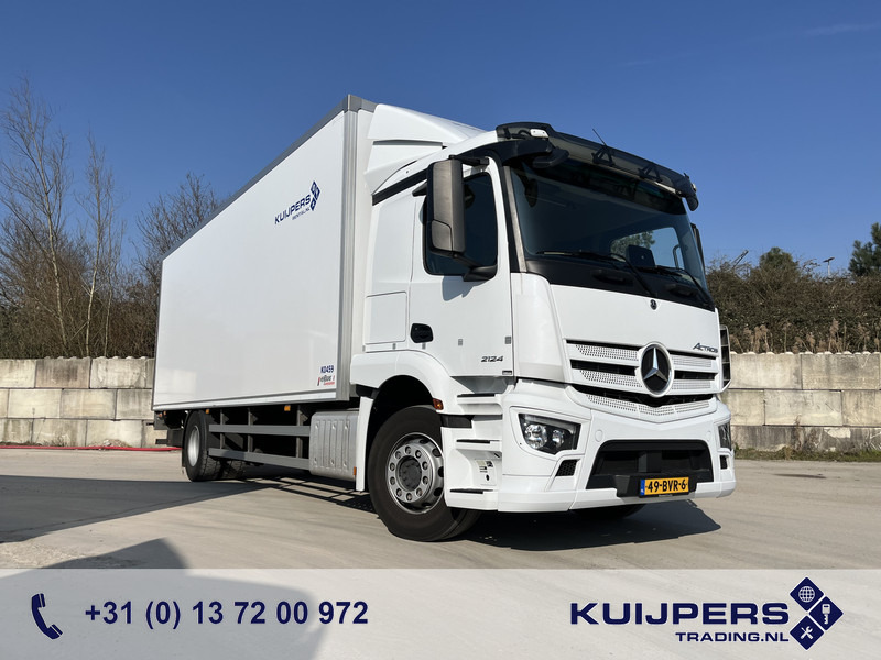 Mercedes-Benz Actros 2124 / 2023 / 18 Ton / 76 dkm / Box / Laadklep - Kapalı kasa kamyon: fotoğraf 1 Mercedes-Benz Actros 2124 / 2023 / 18 Ton / 76 dkm / Box / Laadklep - Kapalı kasa kamyon: fotoğraf 1