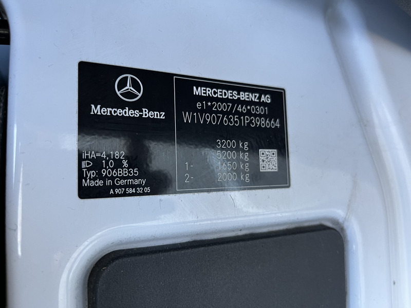 Küçük panelvan Mercedes-Benz Sprinter 311 2.2 CDI Euro 6D / 170 dkm / L3 H2 / APK TUV 03-26: fotoğraf 16