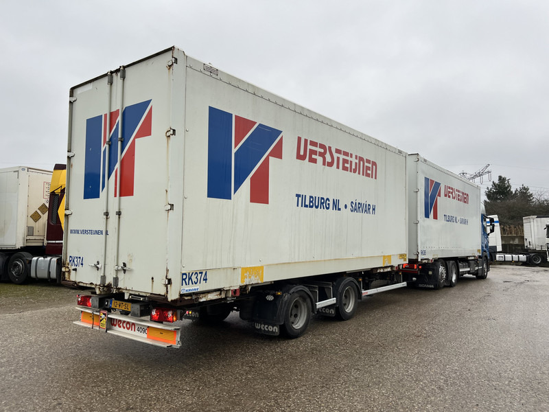 Scania R410 Highline / BDF Box + Wecon AWZ 218 / BDF Box / 448 dkm / NL Truck + Trailer - Konteynır taşıyıcı/ Yedek karoser kamyon: fotoğraf 2 Scania R410 Highline / BDF Box + Wecon AWZ 218 / BDF Box / 448 dkm / NL Truck + Trailer - Konteynır taşıyıcı/ Yedek karoser kamyon: fotoğraf 2