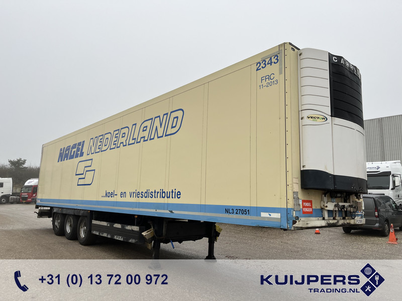 Schmitz Cargobull SKO 24 Cool / Carrier Vector 1850 / 2x Liftas / Frigo Box / NL Trailer - Frigorifik dorse: fotoğraf 1 Schmitz Cargobull SKO 24 Cool / Carrier Vector 1850 / 2x Liftas / Frigo Box / NL Trailer - Frigorifik dorse: fotoğraf 1