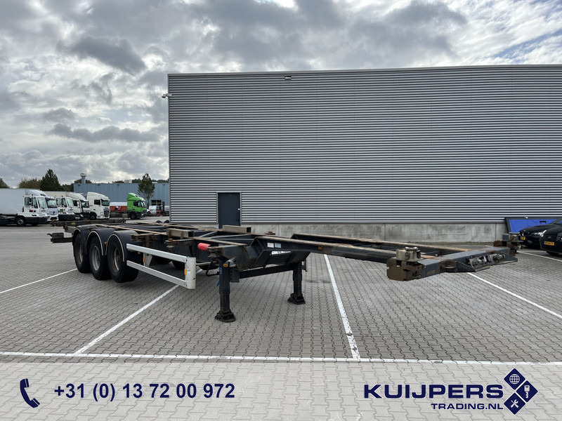 Van Hool 3B0071 / Container Chassis / BPW Drum / Liftas / NL trailer - Konteynır taşıyıcı/ Yedek karoser dorse: fotoğraf 1 Van Hool 3B0071 / Container Chassis / BPW Drum / Liftas / NL trailer - Konteynır taşıyıcı/ Yedek karoser dorse: fotoğraf 1