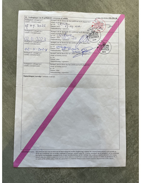 Konteynır taşıyıcı/ Yedek karoser dorse Van Hool A3C002 / ADR / 3x SAF / 20 FT Container / TE HUUR: fotoğraf 16 Konteynır taşıyıcı/ Yedek karoser dorse Van Hool A3C002 / ADR / 3x SAF / 20 FT Container / TE HUUR: fotoğraf 16