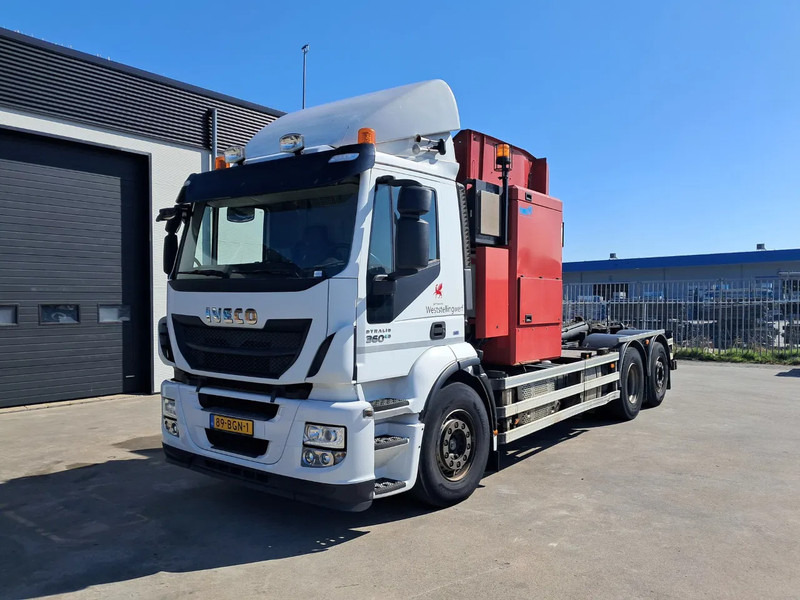Iveco Stralis 360 E6 met Translift PLUS DUO TFS containersysteem - Çöp kamyonu: fotoğraf 1 Iveco Stralis 360 E6 met Translift PLUS DUO TFS containersysteem - Çöp kamyonu: fotoğraf 1