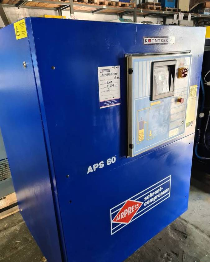 Kompresor śrubowy AIRPRESS APS 60, 45 kw - Hava kompresörü: fotoğraf 3 Kompresor śrubowy AIRPRESS APS 60, 45 kw - Hava kompresörü: fotoğraf 3